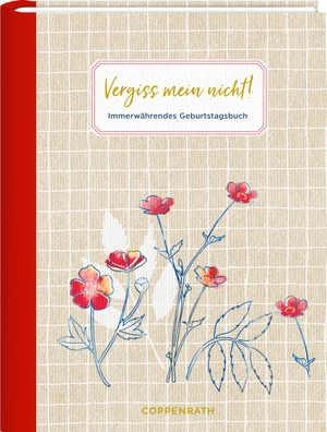 Immerwährender Geburtstagskalender - LandLust - Vergiss mein nicht! - Immerwährendes Geburtstagsbuch. Coppenrath, 2025.