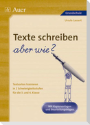 Texte schreiben - aber wie?
