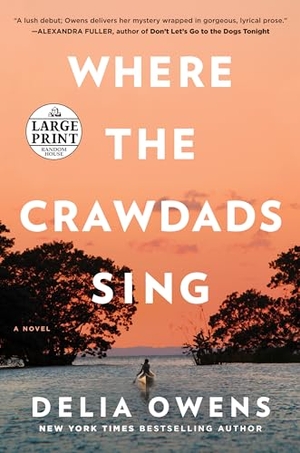 Owens, Delia. Where the Crawdads Sing - Reese's Book Club (a Novel). Diversified Publishing, 2018.