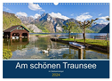 Am schönen Traunsee im Salzkammergut (Wandkalender 2024 DIN A3 quer), CALVENDO Monatskalender