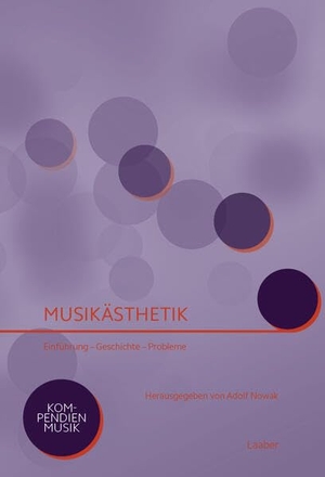 Nowak, Adolf (Hrsg.). Musikästhetik - Einführung - Geschichte - Probleme. 2 Bände. Laaber Verlag, 2024.