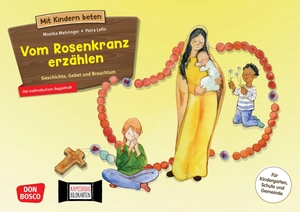 Mehringer, Monika. Vom Rosenkranz erzählen. Kamishibai Bildkartenset - Geschichte, Gebet und Brauchtum. Für Kindergarten, Schule und Gemeinde. Mit methodischem Begleitheft. Kindergottesdienst-Material für Kinder ab 4. Don Bosco Medien GmbH, 2024.