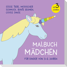 Malbuch Mädchen für Kinder von 3-6 Jahren