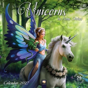 Flame, Tree. Unicorns by Anne Stokes - Einhörner von Anne Stokes 2027- Original Flame Tree Publishing-Kalender [Kalender] - Original Flame Tree Publishing-Kalender [Kalender]. Browntrout Verlags GmbH, 2026.