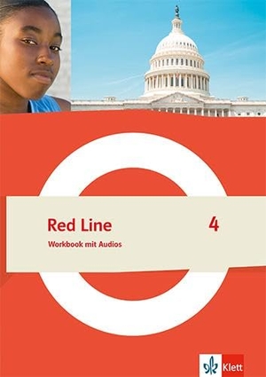 Red Line 4. Workbook mit Audios Klasse 8 - Workbook mit Audios Klasse 8. Klett Ernst /Schulbuch, 2025.