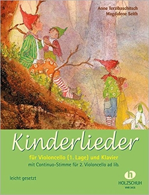 Kinderlieder für Violoncello (1. Lage) und Klavier. Musikverlag Holzschuh, 2004.