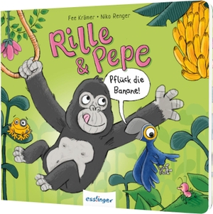 Krämer, Fee. Rille & Pepe: Pflück die Banane! - Lustiges Mitmachbuch: Ein Tag im Dschungel. Esslinger Verlag, 2026.