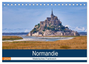 Traumreisen Normandie (Tischkalender 2024 DIN A5 quer), CALVENDO Monatskalender