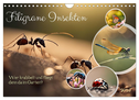 Filigrane Insekten (Wandkalender 2025 DIN A4 quer), CALVENDO Monatskalender