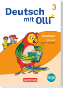 Deutsch mit Olli Lesen 2-4 3. Schuljahr. Arbeitsheft Leicht / Basis