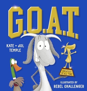 Temple, Kate / Jol Temple. G.O.A.T. Scholastic, 2024.