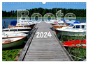 Boote (Wandkalender 2024 DIN A3 quer), CALVENDO Monatskalender