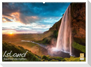 ISLAND - Traumlandschaften (Wandkalender 2025 DIN A2 quer), CALVENDO Monatskalender