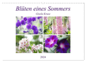 Blüten eines Sommers (Wandkalender 2024 DIN A3 quer), CALVENDO Monatskalender