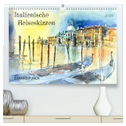 Italienische Reiseskizzen (hochwertiger Premium Wandkalender 2025 DIN A2 quer), Kunstdruck in Hochglanz