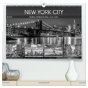NEW YORK CITY Skyline, Wolkenkratzer und mehr (hochwertiger Premium Wandkalender 2024 DIN A2 quer), Kunstdruck in Hochglanz