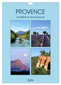 Provence - Landforms and Spaces (Wall Calendar 2024 DIN A4 portrait), CALVENDO 12 Month Wall Calendar
