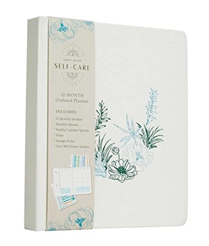 Insights. Self-Care 12-Month Undated Planner - (Mindfulness Gifts, Self-Care Gifts for Women, Back to School Supplies, Planners with Stickers). Insights, 2021.