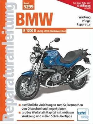 Schermer, Franz Josef. Reparaturanleitung - BMW R 1200 R - Schritt für Schritt Anleitungen zum Selbermachen von Ölwchsel, Inspektionen und mehr-Werkstatt Kapitel mit Schraubertipps-mit allen zugelassenen Reifentypen -  mit Radialventilzylinderkopf am Modelljahr 2011. Bucheli Verlags AG, 2013.