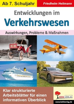 Heitmann, Friedhelm. Entwicklungen im Verkehrswesen - Auswirkungen, Probleme & Maßnahmen. Kohl Verlag, 2024.