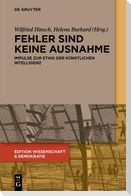 Fehler sind keine Ausnahme