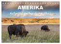 Amerika - Naturschönheiten des Westens (Tischkalender 2024 DIN A5 quer), CALVENDO Monatskalender