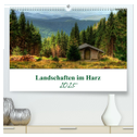 Landschaften im Harz (hochwertiger Premium Wandkalender 2025 DIN A2 quer), Kunstdruck in Hochglanz