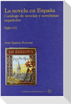 Catálogo de novelas y novelistas españoles : Siglo XIX