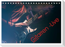 Gitarren - Live (Tischkalender 2024 DIN A5 quer), CALVENDO Monatskalender