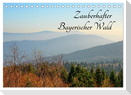 Zauberhafter Bayerischer Wald (Tischkalender 2024 DIN A5 quer), CALVENDO Monatskalender