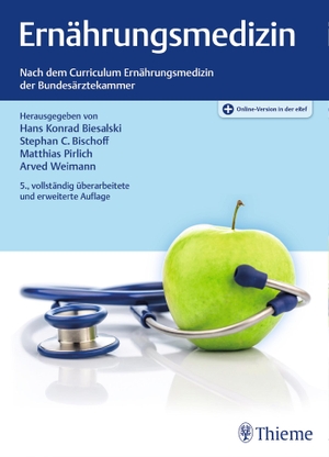 Pirlich, Matthias / Arved Weimann (Hrsg.). Ernährungsmedizin - Nach dem Curriculum Ernährungsmedizin der Bundesärztekammer. Georg Thieme Verlag, 2017.