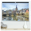 Bad Kreuznach - Kurstadt im Panorama (hochwertiger Premium Wandkalender 2025 DIN A2 quer), Kunstdruck in Hochglanz