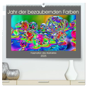 Jahr der bezaubernden Farben (hochwertiger Premium Wandkalender 2025 DIN A2 quer), Kunstdruck in Hochglanz