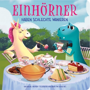 Phoenix International Publications Germany GmbH (Hrsg.). Einhörner haben schlechte Manieren - Pappbilderbuch mit farbigen Illustrationen. Phoenix Int Publications, 2026.