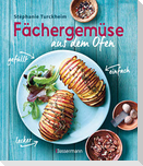 Fächergemüse (Hasselbackgemüse) aus dem Ofen