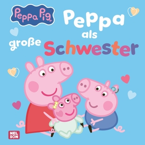 Peppa Wutz Bilderbuch: Peppa als große Schwester. Nelson Verlag, 2026.
