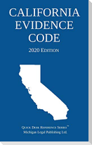California Evidence Code; 2020 Edition