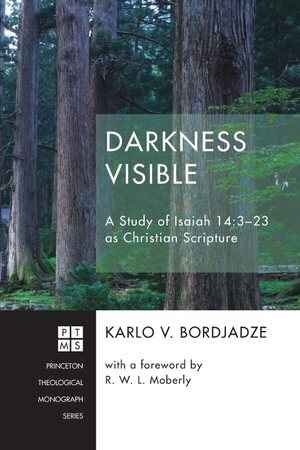 Bordjadze, Karlo V.. Darkness Visible. Pickwick Publications, 2017.