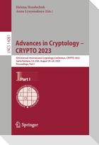 Advances in Cryptology ¿ CRYPTO 2023