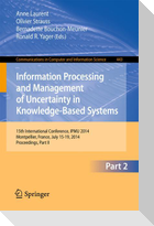Information Processing and Management of Uncertainty