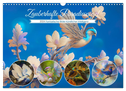 Zauberhafte Paradiesvögel (Wandkalender 2024 DIN A3 quer), CALVENDO Monatskalender