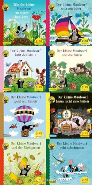 Miler, Zdenek / Simone Nettingsmeier. Pixi-Box 256: Der kleine Maulwurf (8x8 Exemplare). Carlsen Verlag GmbH, 2025.