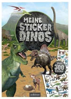 Meine Sticker-Dinos - Mit über 300 Stickern. Ars Edition GmbH, 2018.