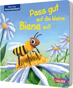 Schuld, Kerstin M.. Pass gut auf die kleine Biene auf - Mein erstes Naturschutz-Buch | Nachhaltig produziertes Buch, das Sachwissen spielerisch vermittelt und Empathie für kleine Lebewesen weckt. Carlsen Verlag GmbH, 2024.