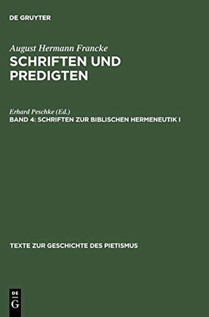 Peschke, Erhard (Hrsg.). Schriften zur biblischen 