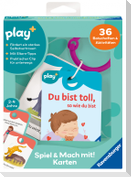 Play+ Spiel und Mach mit! Karten: Du bist toll, so wie du bist - ab 2 Jahre