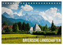 Bayerische Landschaften (Tischkalender 2024 DIN A5 quer), CALVENDO Monatskalender