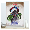 CUBAN GRAFITTI (hochwertiger Premium Wandkalender 2024 DIN A2 hoch), Kunstdruck in Hochglanz