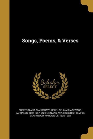 Songs, Poems, & Verses. Creative Media Partners, LLC, 2016.