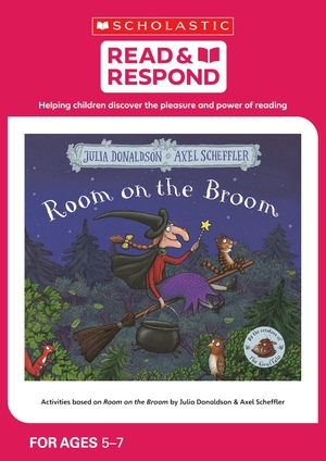 Evans, Jean / Charlotte King. Room on the Broom. Scholastic, 2016.